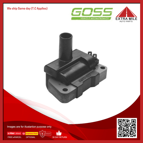 Goss Ignition Coil For Nissan Sunny B14 1.5L GA15DE 4D Sedan