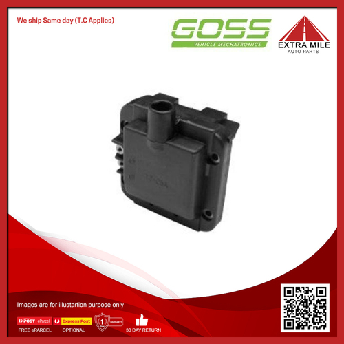 Goss Ignition Coil For Honda CRX AS, ED 1.6L D16A, D16A8 2D Coupe, Liftback