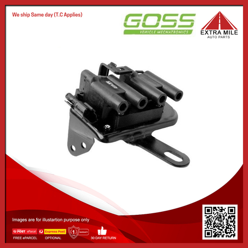 Goss Ignition Coil For Hyundai Lantra GL, GLS J2, J3 1.8L G4GM 4D Sedan, Wagon