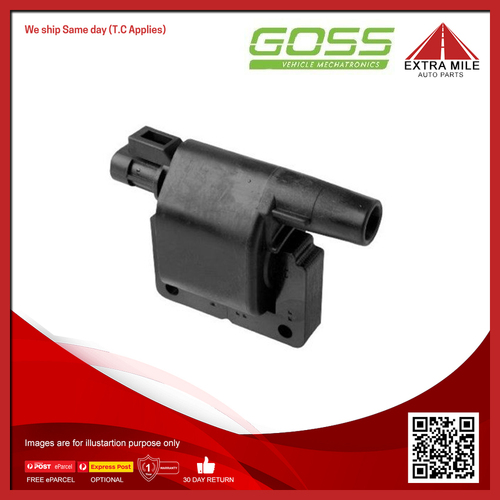 Goss Ignition Coil For Subaru Justy EF12 1.2 litre 2D Hatchback