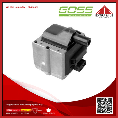 Goss Ignition Coil For Seat Toledo 1L 2.0L ABF,  4D Hatchaback