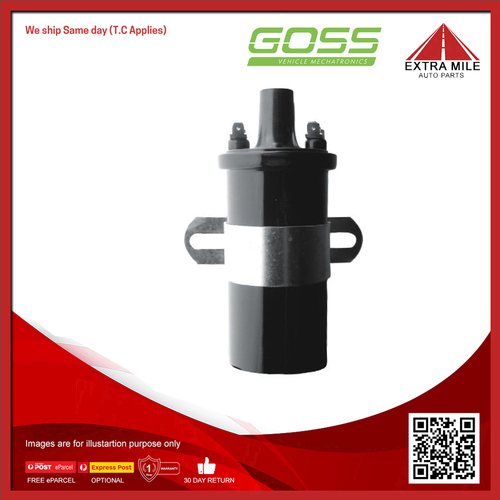 Goss Ignition Coil For Fiat Regata 100S, 85S 1.6L,1.5L 13883 I4 8V SOHC - C175