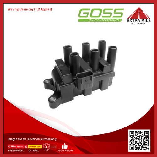 Goss Ignition Coil For Ford Falcon XL XLS XR6 VCT, LPG AU2, AU3 4.0 litre