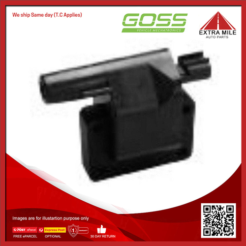 Goss Ignition Coil For Mitsubishi Triton GLX MK 2.4L 4G64 I4 16V SOHC - C212