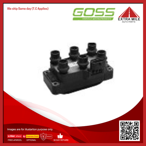 Goss Ignition Coil For Ford Cougar SW, SX 2.5L LCBC V6 2D Coupe