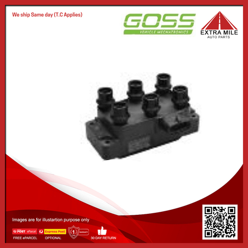 Goss Ignition Coil For Ford Courier GL, PH 4.0L 1V V6 2D/4D Wellside