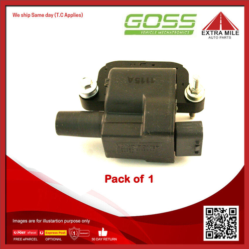 Goss Ignition Coil For Land Rover Discovery 3 L319 4.0L V6 406PN SOHC-PB MPFI