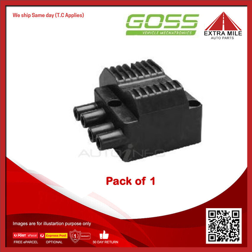 Goss Ignition Coil For Holden Combo SB 1.4L C14SE SOHC 8v MPFI 4cyl