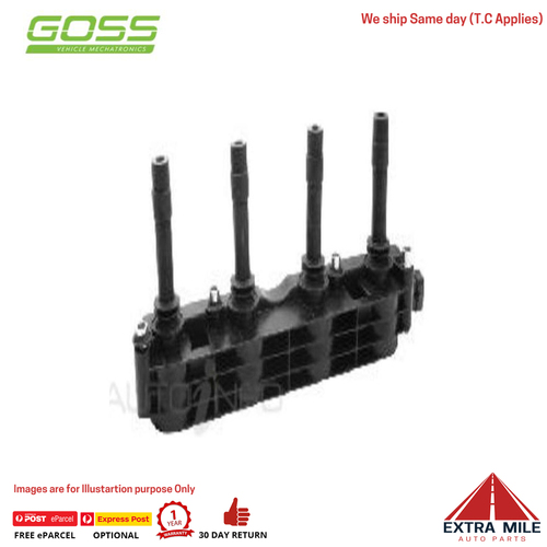 Goss Ignition Coil For Holden Barina XC 1.4L Z14XE DOHC 16v MPFI 4cyl