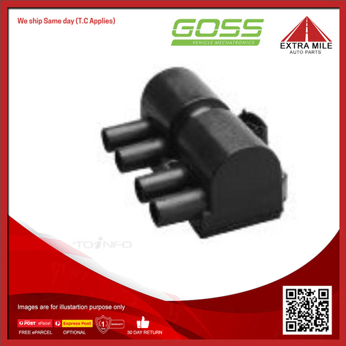 Goss Ignition Coil For Holden Combo XC 1.6L 16SE I4 8V SOHC 2002-2005 - C281