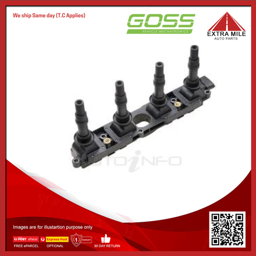 Goss Genuine OEM Ignition Coil For Opel Astra AH 1.8L Z18XE I4 16V - C284GEN