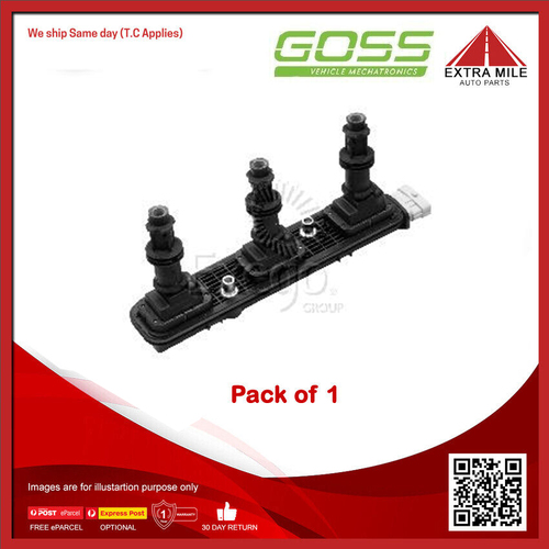 Goss Ignition Coil For HOLDEN VECTRA JS II 2.6L V6 Y26SE DOHC-PB 24v MPFI