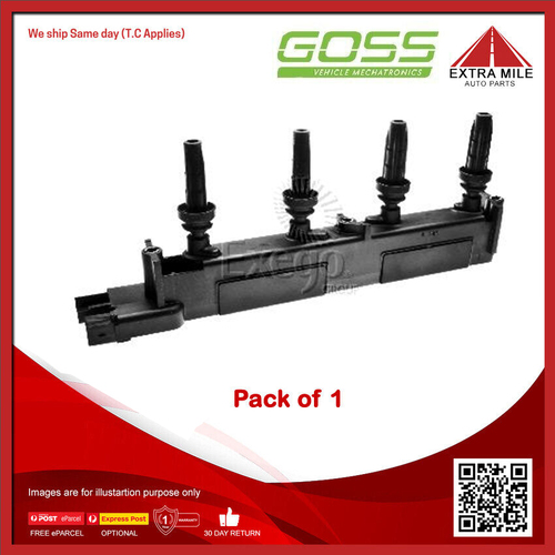 Goss Ignition Coil For Peugeot 307 T5 2.0L EW10J4 (RFN) DOHC 16v MPFI 4cyl