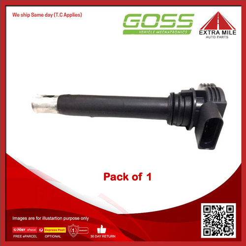 Goss Genuine OEM Ignition Coil For Skoda Roomster 5J7 1.6L BTS 16v MPFI 4cyl