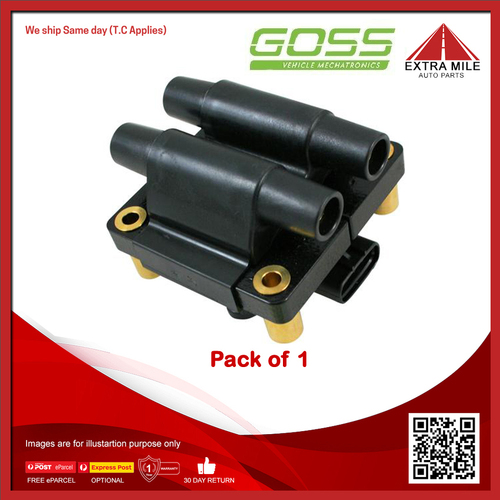 Goss Ignition Coil For Subaru Liberty BL,BP 2.0L Petrol Sedan 2003-09