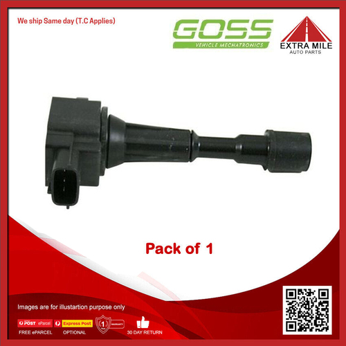 Goss Genuine OEM Ignition Coil For Mazda Mazda2 DY 1.5L ZY-VE DOHC 16v MPFI 4cyl