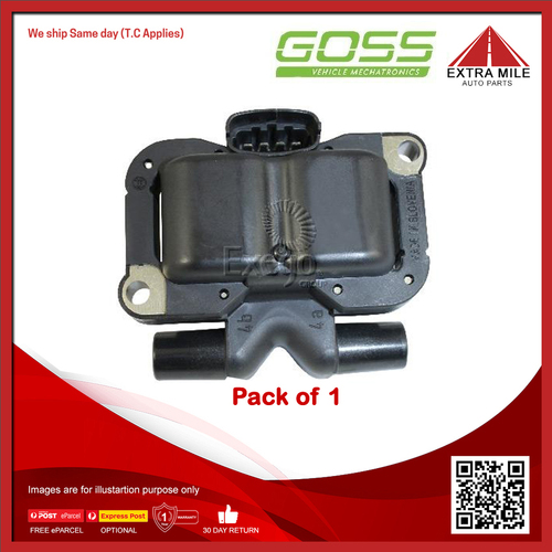 Goss Ignition Coil For Smart MCC Cabrio 450 0.7L MPFI 3cyl SOHC