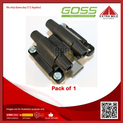 Goss Ignition Coil For Subaru Forester S2,S3,SG,SH 2.5L MPFI SOHC-PB