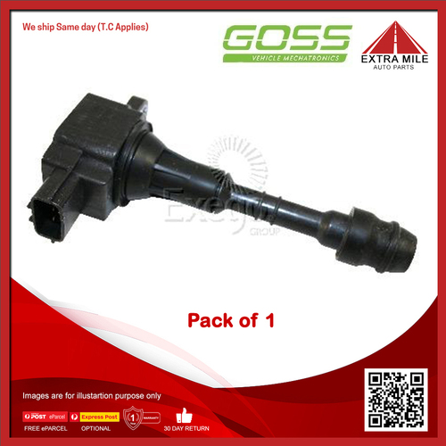 Goss Ignition Coil For Nissan Cima F50 4.5L VK45DE Petrol DOHC-PB