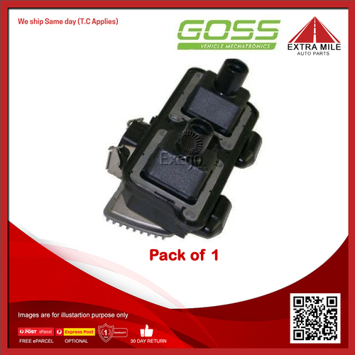 Goss Ignition Coil For Audi A4 B5,8D 1.8L ADR MPFI 4cyl DOHC - C529