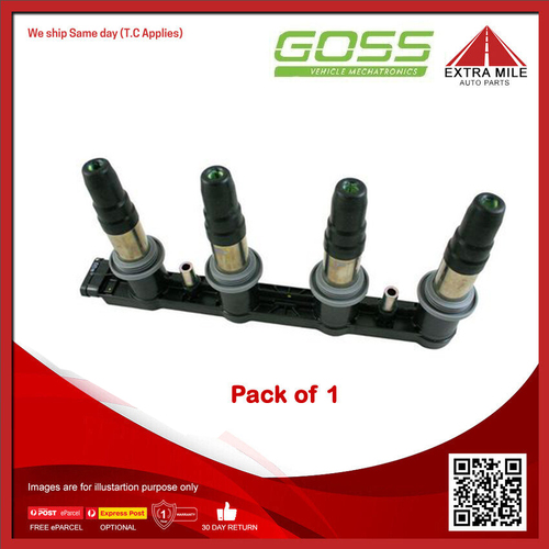 Goss Genuine OEM Ignition Coil For Holden Cruze JG JH 1.8L F18D4 16v MPFI 4cyl