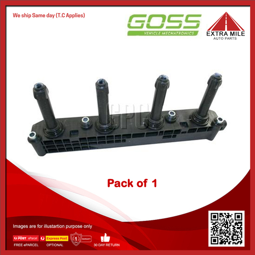 Goss Ignition Coil For Holden Viva JF 1.8L F18D3 MPFI 4cyl DOHC