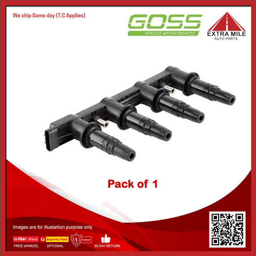 Goss Genuine OEM Ignition Coil For Holden Trax TJ 1.8L F18D4 DOHC 16v MPFI 4cyl