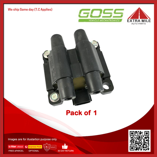 Goss Ignition Coil For SUbaru Forester S2,SG 2.5L EJ251 Wagon AWD SOHC-PB