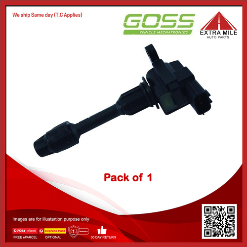 Goss Ignition Coil For AUdi A3,8L1 1.8L Petrol Hatchback 1997-03