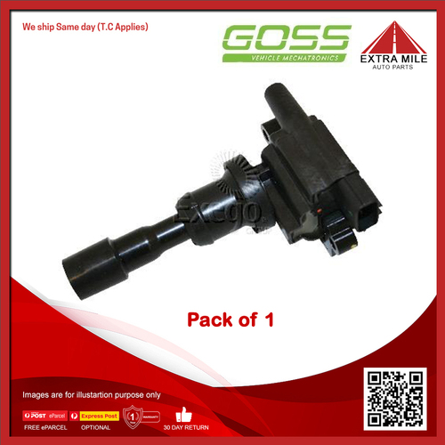 Goss Ignition Coil For Mitsubishi Lancer EVO 5 (CP9A) 2.0L Sedan MPFI 4cyl DOHC