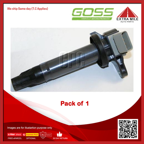 Goss Ignition Coil For Daihatsu Sirion M300 1.3L K3-VE MPFI 4cyl DOHC