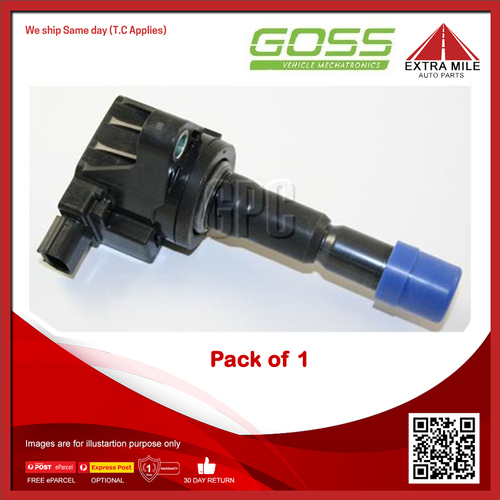 Goss Ignition Coil For Honda City GM 1.5L L15Z1 MPFI 4cyl SOHC