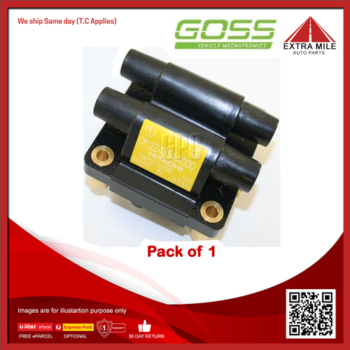 Goss Ignition Coil For Subaru Forester S1,SF 2.0L EJ202 MPFI 4cyl SOHC-PB