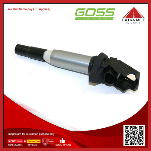 Goss Ignition Coil For Peugeot 3008 P84 1.6L EP6FDT I4 16V DOHC - C616