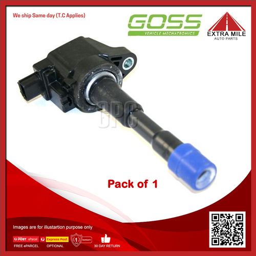 Goss Ignition Coil For Honda Civic FB 1.5L LEA2 MPFI 4cyl SOHC