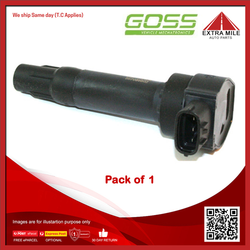 Goss Ignition Coil For Mitsubishi I-Car HA1W 0.66L 3B20 MPFI 3cyl DOHC