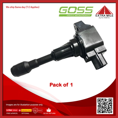 Goss Ignition Coil For Nissan GT-R R35 3.8L V6 MPFI DOHC-PB - 