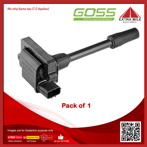 Goss Ignition Coil For Mitsubishi Pajero IO,QA 1.8L 4G93 MPFI 4cyl SOHC