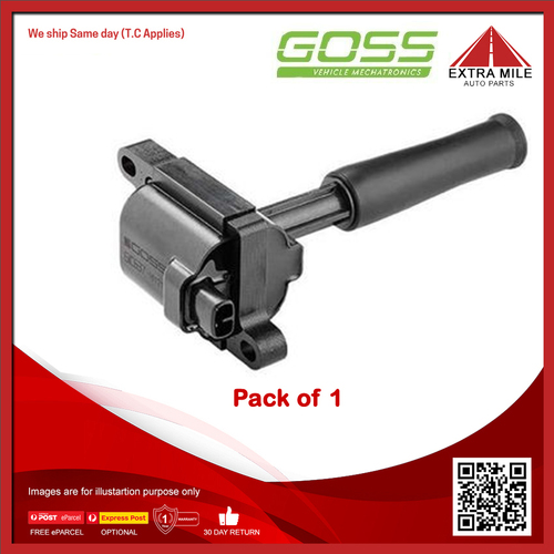 Goss Ignition Coil For Daimler Super V8 X308 4.0L JV8 AJ26S AJ27S 5sp Auto 4dr