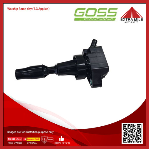 Goss Ignition Coil For Hyundai Veloster SR Turbo FS, JS 1.6L G4FJ 3D Coupe