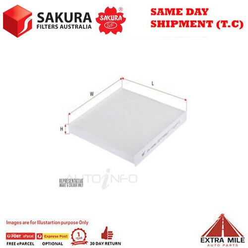 Sakura Cabin Air Filter CA-18250 (Ryco - RCA327P)