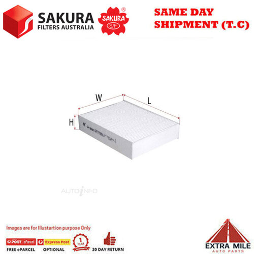 Sakura Cabin Air Filter CA-18360 (Ryco-RCA329P)