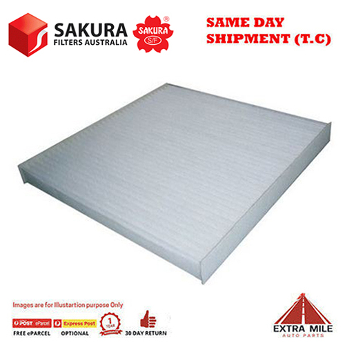 SAKURA Cabin Air Filter For ISUZU D-MAX SX SPACE CAB TFS 3.0L 2009 - 2012 DOHC