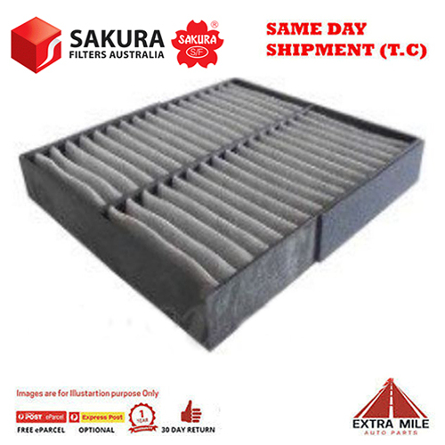 SAKURA Cabin Air Filter For MITSUBISHI TRITON GUX MQ 2.4L 2015 - 2018 DOHC WT