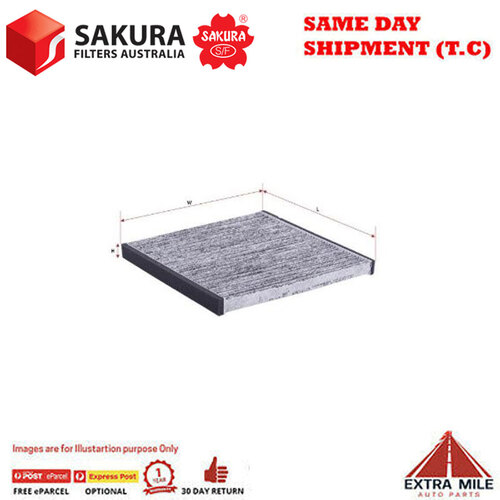 SAKURA Cabin Air Filter CAC-1113 (RYCO - RCA152C)