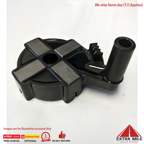 Ignition Coil for Mazda Eunos 1.8L 30X EC V6 K8 TO 06/94 Suits KL01 Distributor CC248