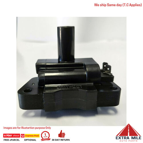 Ignition Coil for Mazda 626 2.0L GE 4cyl FS 05/94 ON Suits Hitachi Distributor - Confirm With Image / Sample CC250