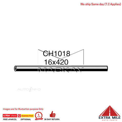 CH1018 Heater Hose for Holden Torana LH 3.3L I6 Petrol Manual / Auto Mackay