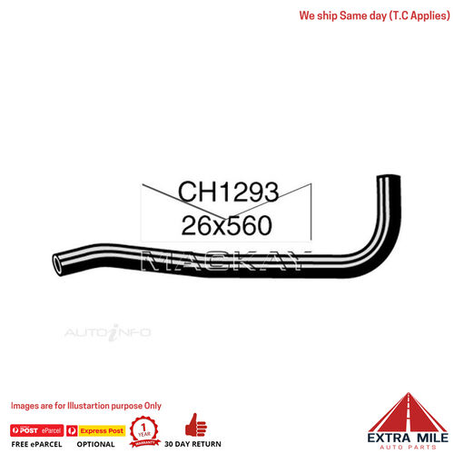 Mackay CH1293 Radiator Lower Hose For Honda Accord SJ 1.6L I4 Petrol Manual/Auto