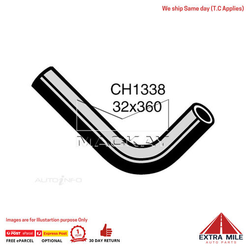 Mackay CH1338 Radiator Upper Hose For Toyota Corolla KE70R 1.3L I4 Ptl Man&Auto